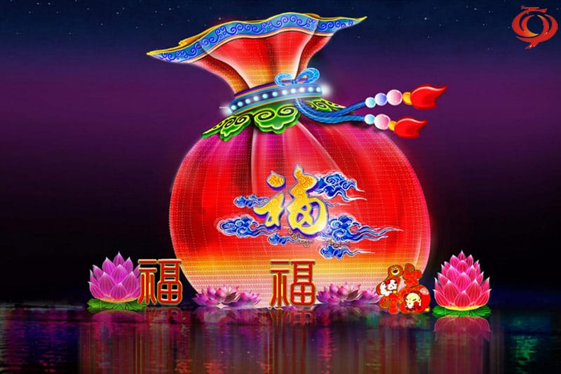 《新春福袋》彩灯设计，灯会灯展设计图